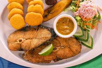 Saltwater Rif Terrace Curacao Food